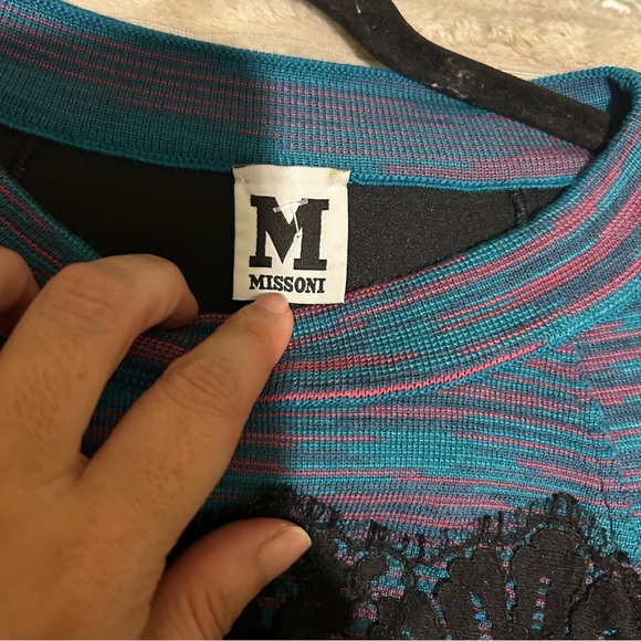 Missoni dress scuba fit and flare sz 44 - Picture 11 of 15